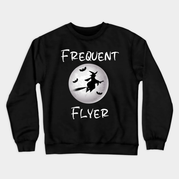 Halloween Frequent Flyer Crewneck Sweatshirt by The Studio Style